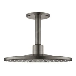 Grohe Rainshower SmartActive - Hoofddouche 310, Douchearm 142 Mm, 2-jets, Geborsteld Hard Graphite 26477AL0