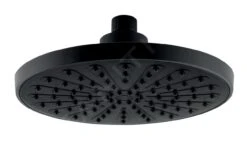 Novaservis Hoofddouches - Hoofddouche, Diameter 200 Mm, 1-jet, Zwart Mat RUP/200,5