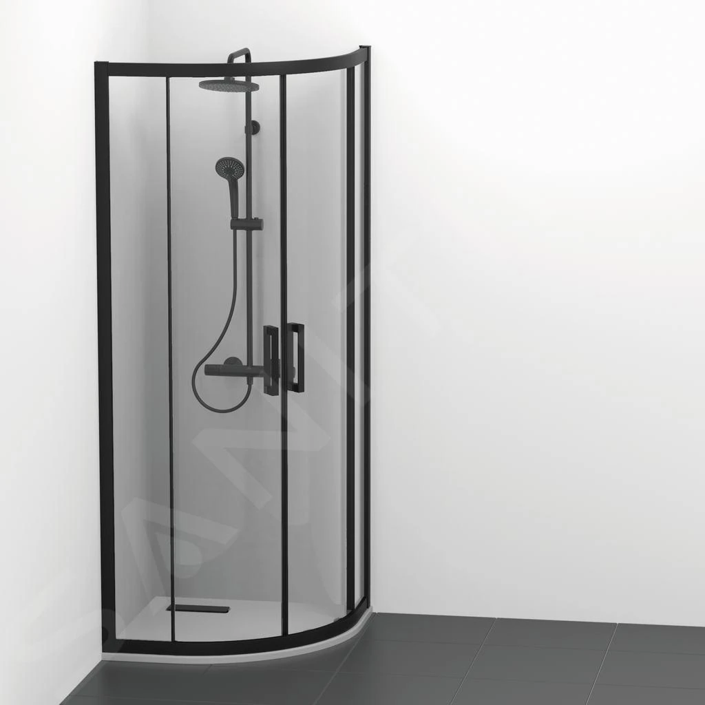 Ideal Standard Ultra Flat New - Douchebak, Halfrond 900x900 Mm, Mat Wit T4492V1 - Afbeelding 3