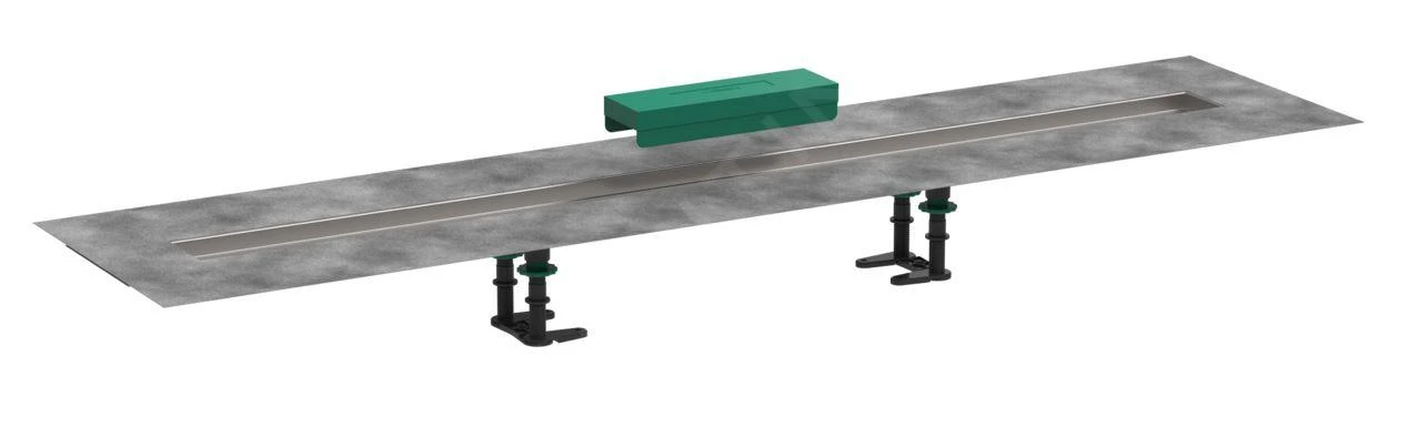 Hansgrohe UBox Universal - Installatieset Voor Douchegoten 1200, Rvs 56015180