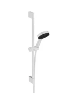 Hansgrohe Pulsify Select - Doucheset Met Handdouche, 3jet, EcoSmart, Douchestang 669 Mm En Doucheslang, Mat Wit 24161700