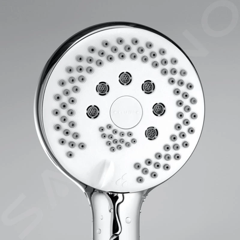 Kludi Logo - Set Van Douchekop, Douchehouder, Doucheslang En Douchestang, Chroom 6836305-00 - Afbeelding 3