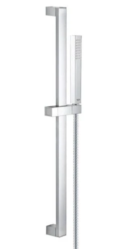 Grohe Euphoria Cube+ - Set Van Douchekop, 1-jet, Douchestang 600 Mm En Doucheslang, Chroom 27891000