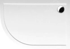 Polysan Douchebakken - Douchebak Rena R, 1200x900 Mm, Gegoten Marmer, Rechts, Wit 65611