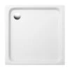 Villeroy & Boch O.novo - Douchebak, 800x800 Mm, VilboGrip, Alpine Wit UDA0806DEN1GV-01
