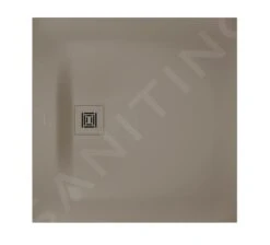 Duravit Sustano - Douchebak, 900x900 Mm, DuraSolid, Mat Beige 720271640000000
