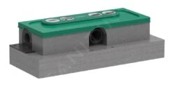 Hansgrohe UBox Universal - Inbouwlichaam Voor Rechte Afvoeren Voor Vlakke Installatie 01000180