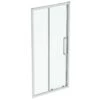 Ideal Standard I.Life - Douche Schuifdeur, Tweedelige, 1000 Mm, Silver Bright/helder Glas T4941EO
