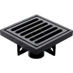 Geberit Toebehoren - PE Vloerafvoer, Met Rooster 150x150 Mm 361.666.16.1