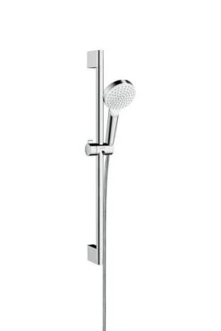 Hansgrohe Crometta - Set Douchekop, Douchestang En Doucheslang, Green 6 L/min, Wit/chroom 26554400