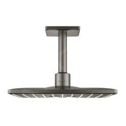 Grohe Rainshower SmartActive Cube - Hoofddouche 310, Douchearm 142 Mm, 2-jets, Geborsteld Hard Graphite 26481AL0