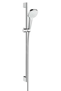 Hansgrohe Croma Select E - Set Douchekop, Stang En Slang, EcoSmart, Wit/chroom 26595400