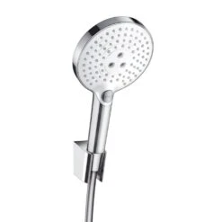 Hansgrohe Raindance Select S - Set Douchekop, 3jets, Douchehouder En Doucheslang, Wit/chroom 26721400