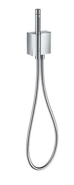 Axor Edge - Handdouche, 2jets, Met Porter Douchehouder En Doucheslang, Chroom/diamond Cut 46521000