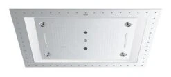 Grohe F-Digital Deluxe - Plafonddouche 6+ Straalsoorten Met Licht Rainshower F-Series 40 AquaSymphony, Chroom 26373001