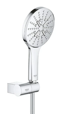 Grohe Rainshower SmartActive - Doucheset - Handdouche130 9,5 L/min, 3-jets, Douchehouder En Doucheslang, Chroom 26580000