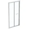 Ideal Standard Connect 2 - Vouwdeur 950 Mm, Silver Bright/helder Glas K9288EO