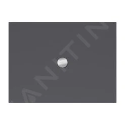 Villeroy & Boch Subway Infinity - Douchebak, 750x900 Mm, Anti-slip, Ardoise 6229H2W9