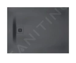Duravit Sustano - Douchebak, 1200x900 Mm, DuraSolid, Mat Donkergrijs 720277650000000