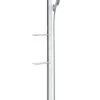 Hansgrohe Raindance - Glijstangset Select S 120, 3jet, Glijstang 1,5 M, Wit/chroom 27646400