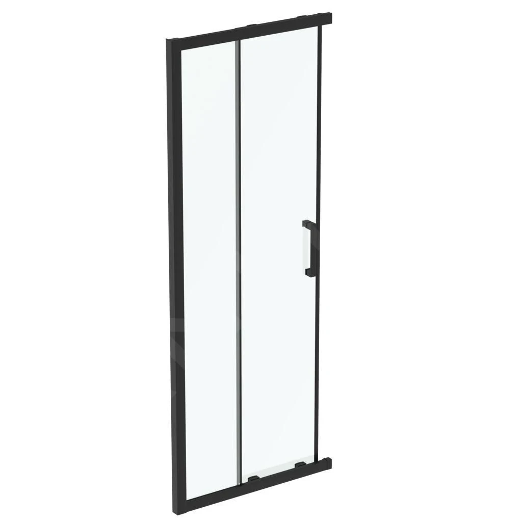Ideal Standard Connect 2 - Schuif Douchedeur, 2-delig, 900 Mm, Zwart/helder Glas K9261V3