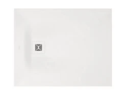 Duravit Sustano - Douchebak, 1000x800 Mm, DuraSolid, Mat Wit 720273740000000