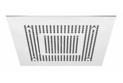 Steinberg 390 - Hoofddouche, 600x600 Mm, 3jets, LED Verlichting, Staal 390 6620