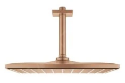 Grohe Rainshower - Hoofddouche 310 Mono Cube 9,5 L/min, Met Plafondarm, Geborsteld Warm Sunset 26566DL0
