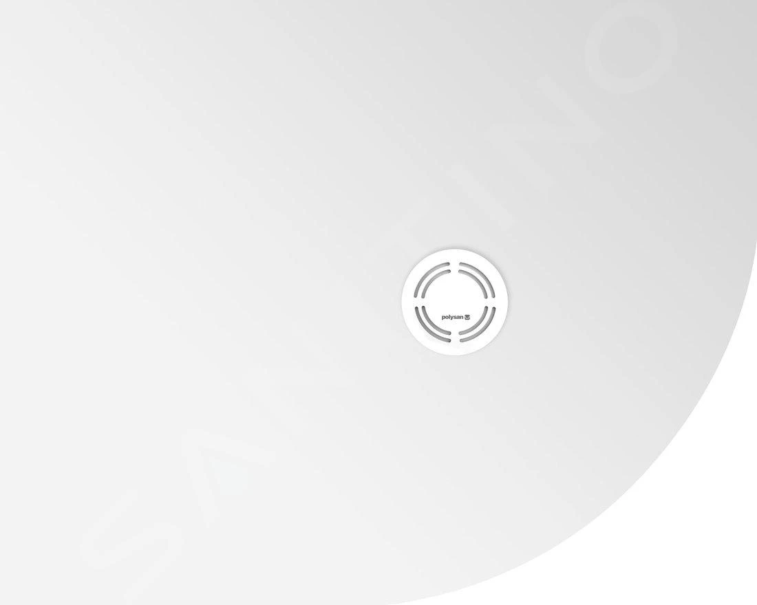 Polysan Flexia - Douchebak, 1000x800 Mm, Met De Mogelijkheid Om De Afmeting Aan Te Passen, Wit 91241