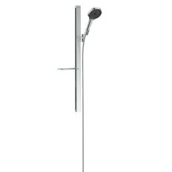 Hansgrohe Rainfinity - Doucheset 130, 3jet, Met Glijstang 900mm En Zeepschaal, EcoSmart, Chroom 27672000