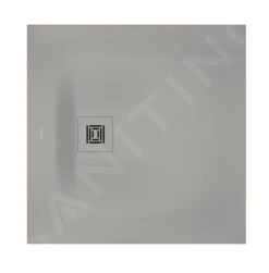 Duravit Sustano - Douchebak, 800x800 Mm, DuraSolid, Mat Grijs 720269630000000