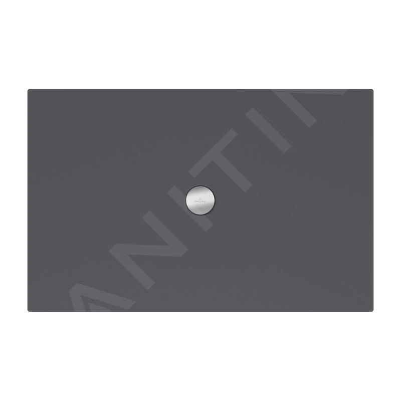 Villeroy & Boch Subway Infinity - Douchebak, 700x1200 Mm, Anti-slip, Ardoise 6231Q1W9