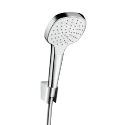Hansgrohe Croma Select E - Handdouche 1jet Porter Set, Badset 1,60 M, Wit/chroom 26412400