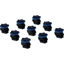 Geberit Toebehoren - Steunpoten 9 St, Hoogte 6-12 Cm, Voor Douchebak Lengte Tot 1400 Mm 554.952.00.1