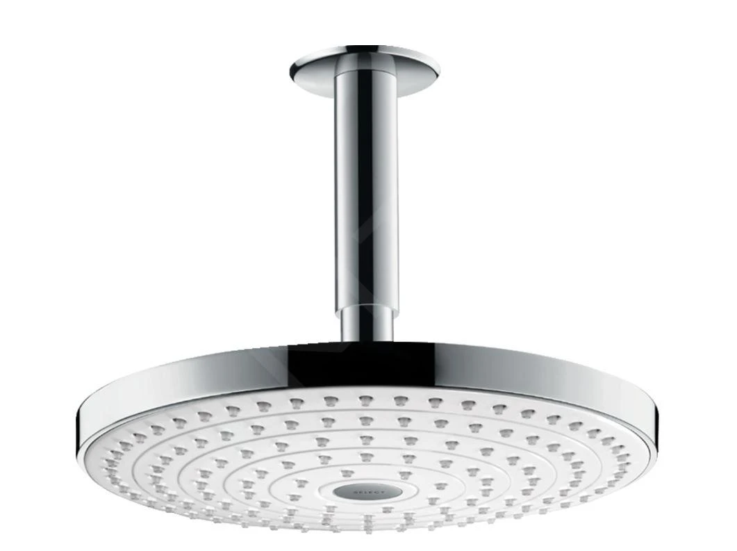 Hansgrohe Raindance Select S - Hoofddouche 240 Mm 2jet, Douchearm 100 Mm, Wit/chroom 26467400