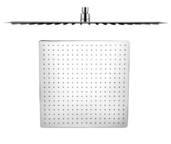 Sapho Slim - Slim Hoofddouche, 500x500 Mm, Gepolijst Roestvrij Staal MS565