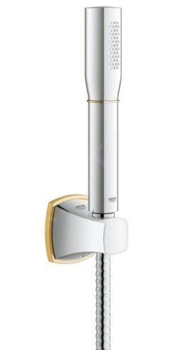 Grohe Grandera - Set Van Douchekop, 1jet, Douchehouder En Doucheslang, Chroom/goud 27993IG0