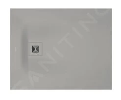 Duravit Sustano - Douchebak, 1000x800 Mm, DuraSolid, Mat Grijs 720273630000000