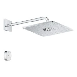 Grohe Rainshower SmartConnect - Hoofddouche 310 Cube 9,5 L/min Met Douchearm En Afstandbediening, 2-jets, Chroom 26642000