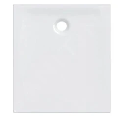 Geberit Nemea - Vierkante Douchebak 1000x900 Mm, Glanzend Wit 550.574.00.1