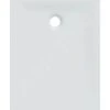Geberit Nemea - Vierkante Douchebak 1000x800 Mm, Anti-slip, Mat Wit 550.593.00.1