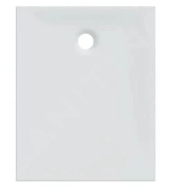 Geberit Nemea - Vierkante Douchebak 1000x800 Mm, Anti-slip, Mat Wit 550.593.00.1