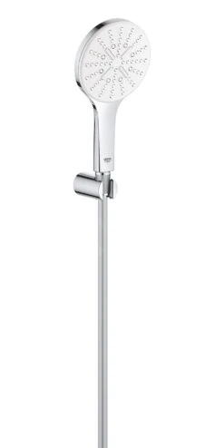 Grohe Rainshower SmartActive - Doucheset - Handdouche130 9,5 L/min, 3-jets, Douchehouder En Doucheslang, Moon White 26581LS0
