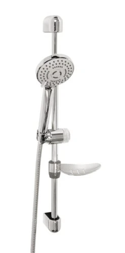 Novaservis Douchesets - Doucheset Met Handdouche, Douchehouder Met Zeepschaal En Doucheslang, 3-jets, Chroom KIT04,0