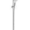 Hansgrohe Crometta - Doucheset 100, EcoSmart 9 L/min, Douchestang 900 Mm, Wit/chroom 26539400