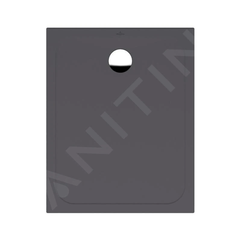 Villeroy & Boch Lifetime Plus - Douchebak, 800x1000 Mm, Anti-slip, Ardoise 6223J3W9