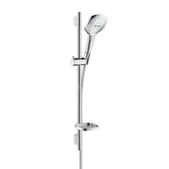 Hansgrohe Raindance Select E - Doucheset 120, 3jet, Wit/chroom 26620400