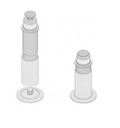 Bette Toebehoren - Ondersteuningsvoet, 1 Stuk B57-0232