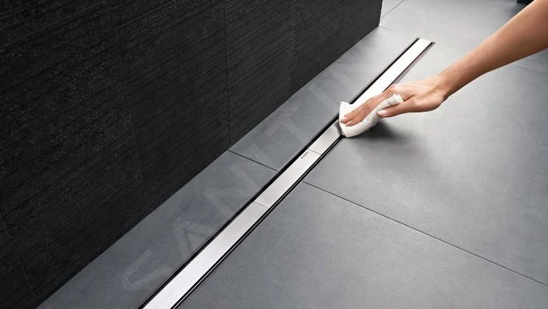 Geberit CleanLine - Rooster Voor Douchegoot, 300-900 -m, Geborsteld Metaal 154.450.KS.1 - Afbeelding 5