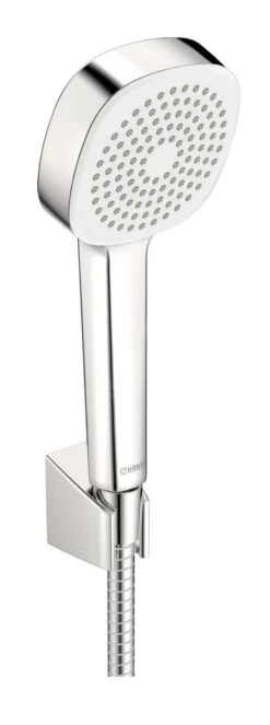 Hansa Basicjet - Set Van Douchekop, 1jet, Douchehouder En Doucheslang, Chroom 44600113